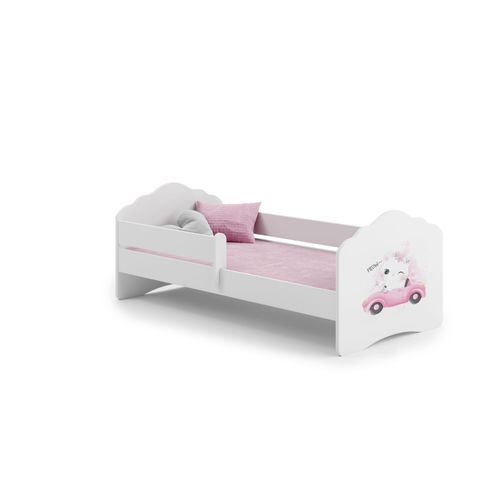 Lit Enfant + Matelas + Barriere De Securite 160x80