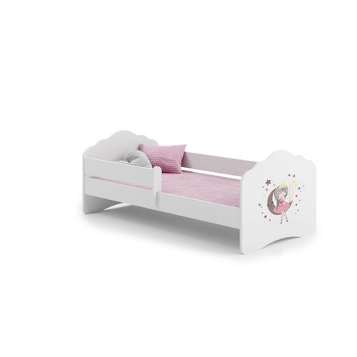 Lit Enfant + Matelas + Barriere De Securite 160x80