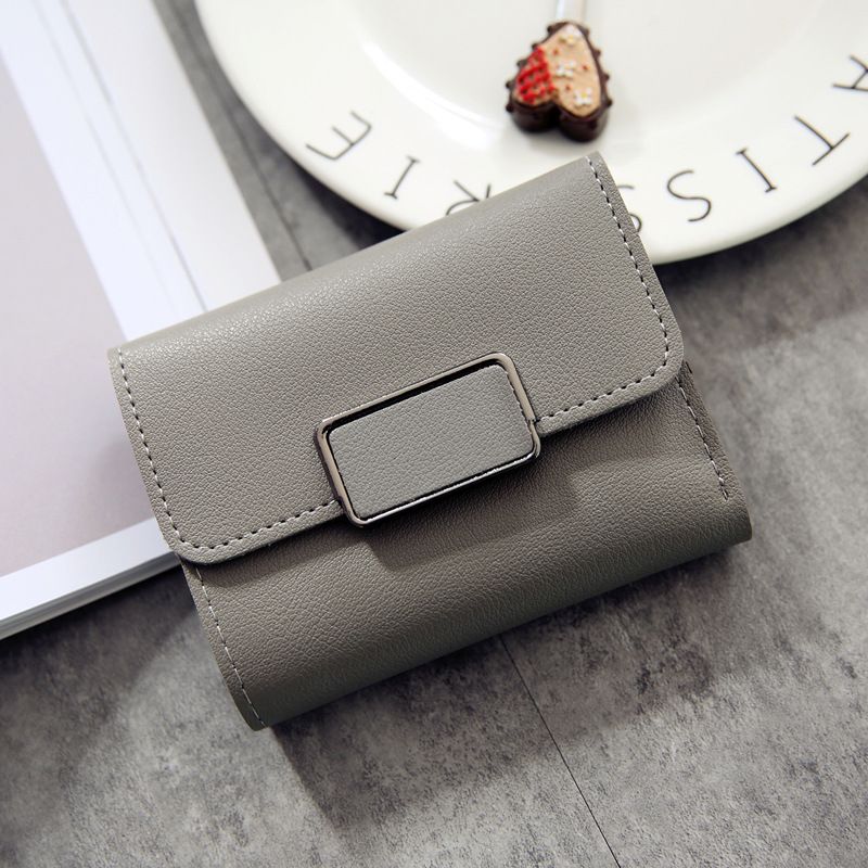 Portefeuille Pour Femmespetit Porte-monnaie Dcontractsolid...