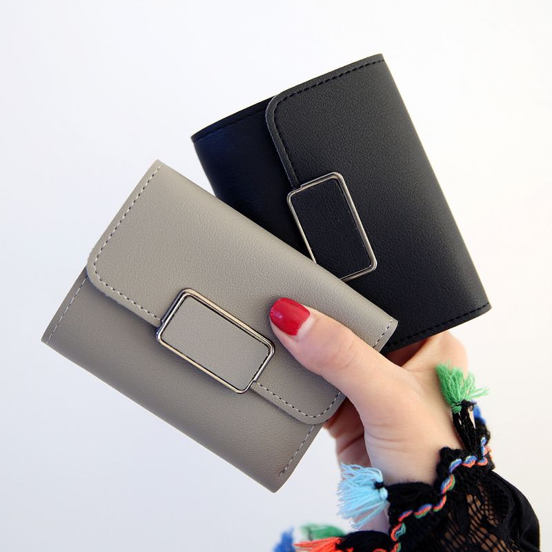 Portefeuille Pour Femmespetit Porte-monnaie Dcontractsolid... - 2