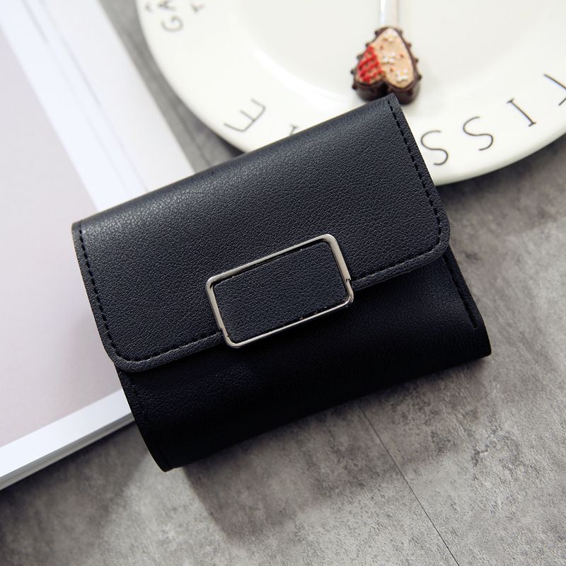 Portefeuille Pour Femmespetit Porte-monnaie Dcontractsolid... - 6