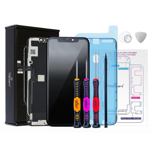 Trop Saint® Kit de Réparation Écran pour iPhone 11 Pro Max