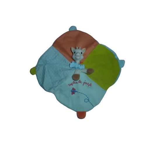 Doudou Sophie Plat Anneau Dentition La Girafe Vulli