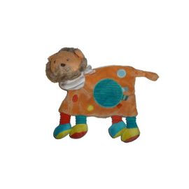 Doudou Lion Plat Orange Comme Neuf Kiabi