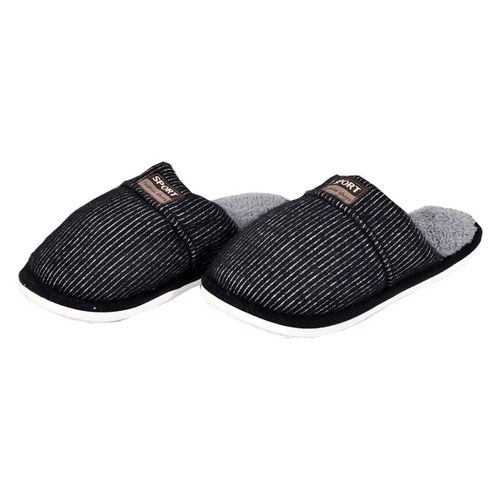 Pantoufles Homme Sport Fashion Confort Et Qualité Supérieure 2116 Noir