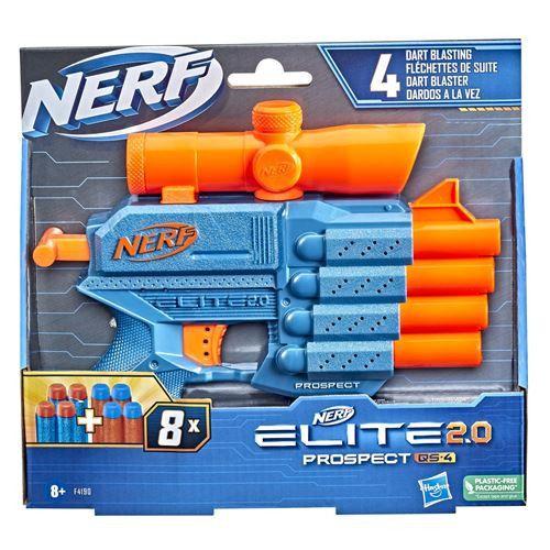 Lot de pistolet Nerf élite bleu blanc fléchettes douces pistolets jouets  pour en