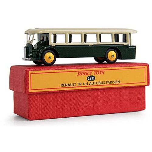 Dinky Toys 29d - Renault Tn 4 H Autobus Parisien Vert/Crème 1:50-Atlas