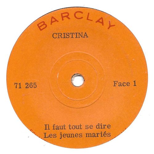 Il Faut Tout Se Dire / Test Pressing