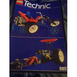 LEGO Technic 8857 Guide de construction moto dragster avec télécommande filaire