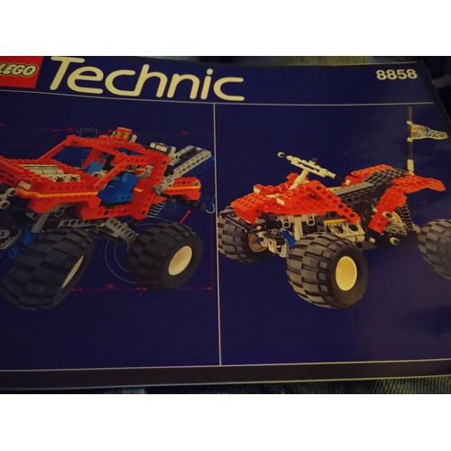 Guide de construction 8858 technic Quad de chantier et de travail ou de dépannage
