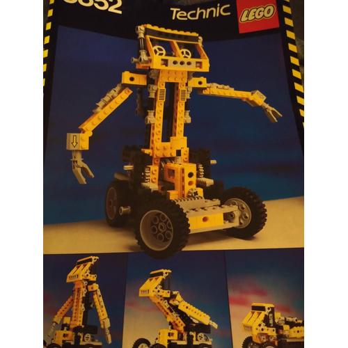 Lego Technic 8852 Guide De Construction Robot Constructeur Et Destructeur + Voiturette De Terrain De Golf
