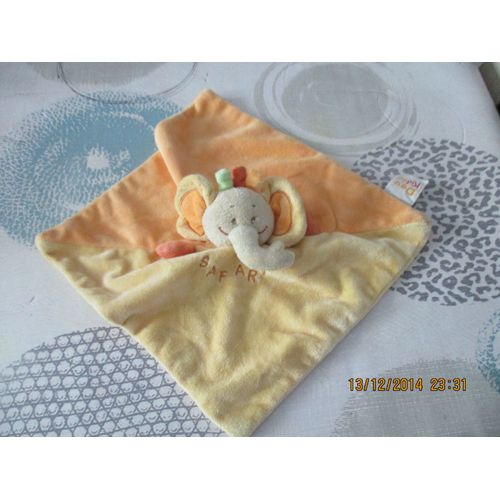 Doudou Plat Éléphant Doukidou