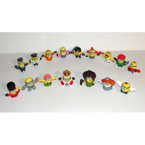 Figurine Minion Moi Moche Et Mechant - Lot 16 Figurines Differentes 4.5 A 6.5 Cm