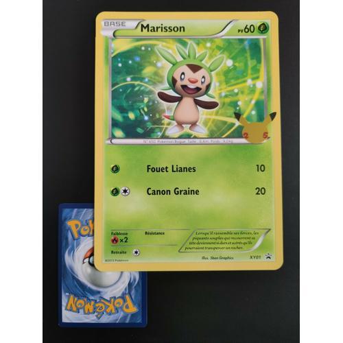 Pokémon Marisson Xy01 Promo Carte Géante Jumbo 25 Ans