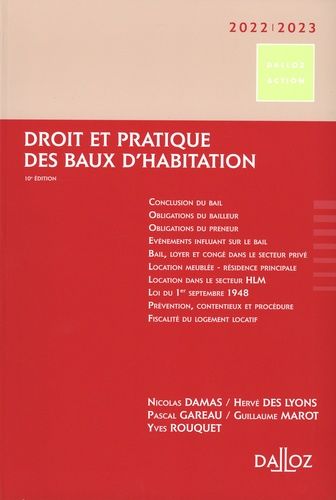 Droit Et Pratique Des Baux D'habitation