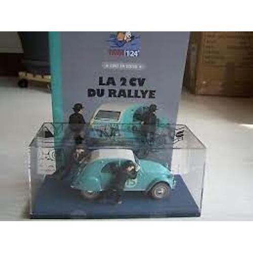 Tintin La 2 Cv Du Rallye N°54 1/24 Coke En Stock