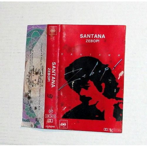 Cassette Audio Santana Zebop