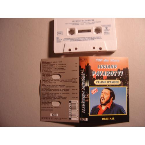 Luciano Pavarotti L'élisir D'amore! Cassette Audio!