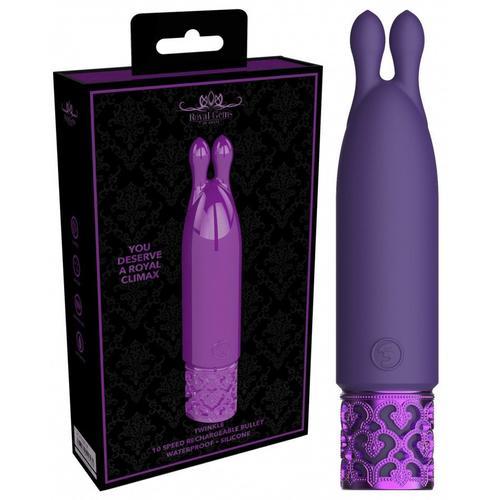 Vibromasseur Clitoridien Rechargeable Twinkle Violet