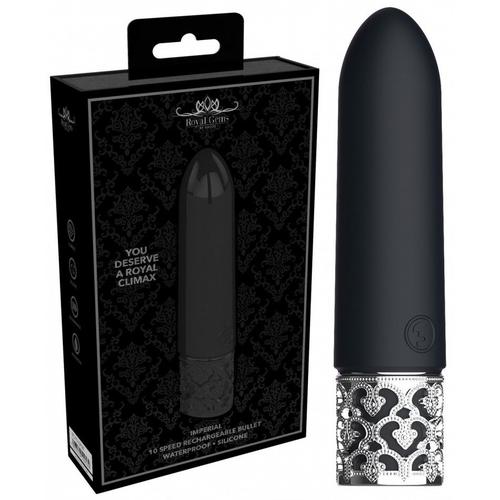 Vibromasseur Clitoridien Rechargeable Imperial Noir