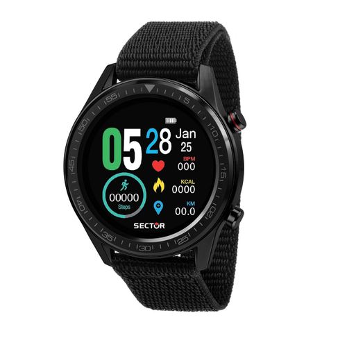 Montre Homme Sector En Silicone Noir