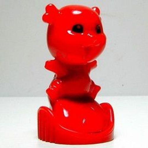Figurine "Kinder" (2013) - Animal Tampon Rouge ( Ft026a / Ft-026a ) Avec Bpz