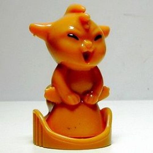Figurine "Kinder" (2013) - Animal Tampon Orange  ( Ft028b / Ft-028b ) Avec Bpz