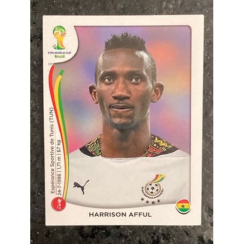 Image Panini - Fifa World Cup 2014 - N°532 Harrison Afful