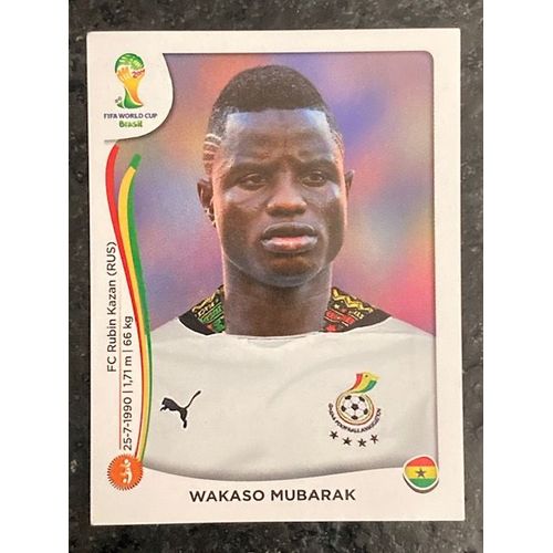Image Panini - Fifa World Cup 2014 - N°538 Wakaso Mubarak