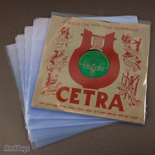 Lot 50 Pochettes Pour Vinyle 78 Tours, 120 Microns - Haute Qualité