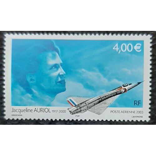 Timbre N° 66 - Poste Aérienne - Jacqueline Auriol  - 2003