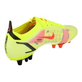 NIKE MERCURIAL VAPOR 14 ELITE AG BRIGHT CRIMSON-MET SILVER SZ 13  [CZ8717-601]