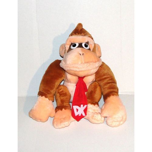 Peluche Donkey Kong Nintendo Games - Doudou Singe Monde De Super Mario