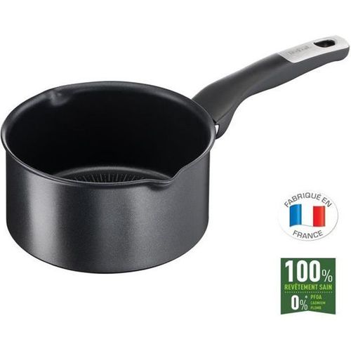 Tefal G2552902 Casserole 18 Cm (2,1 L) Unlimited - Tous Feux Dont Induction - Fabrication Française - Noir