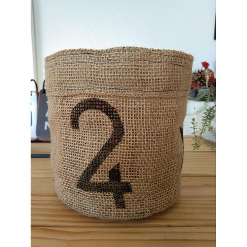 Jardinière En Jute, Pot Textile Jupiter, Paniers De Plantes, Pots De Fleurs Tissés Pour L'intérieur, Contenants De Rangement Polyvalents (16 X 16 X 16 Cm)