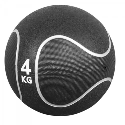Gorilla Sports - Médecine Balls De 1 À 10 Kg - Coloris Noir / Blanc - Poids : 4 Kg