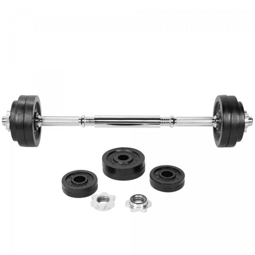 Gorilla Sports - Set D'haltères Modulable 2 En 1 De 22 Kg