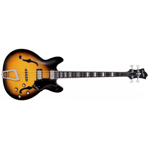 Hagstrom Viking Bass Tobacco Sunburst - Basse Électrique