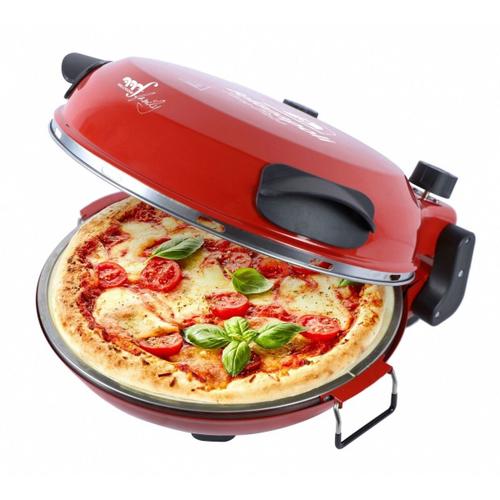 Melchioni Bellanapoli Machine et four à pizza 1200 W Rouge