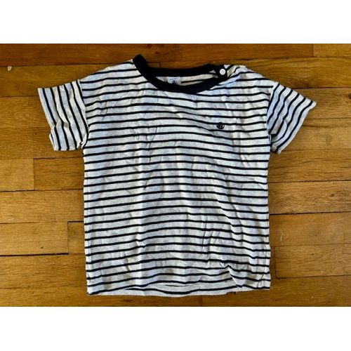 T-Shirt En Coton Enfant Fille / Garçon (Petit Bateau)