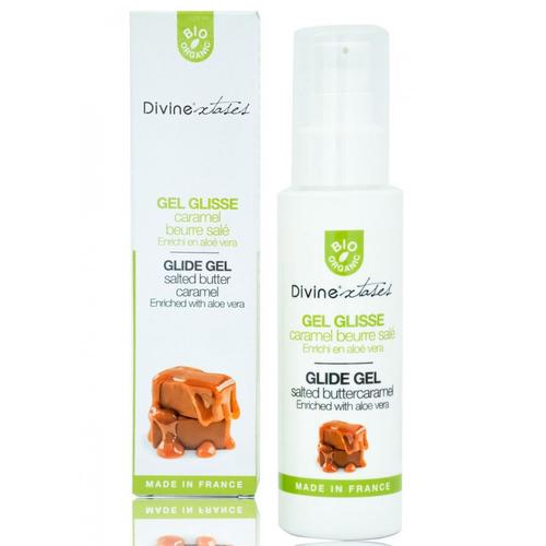 Gel Glisse Bio Saveur Caramel Beurre Salé - 100 Ml