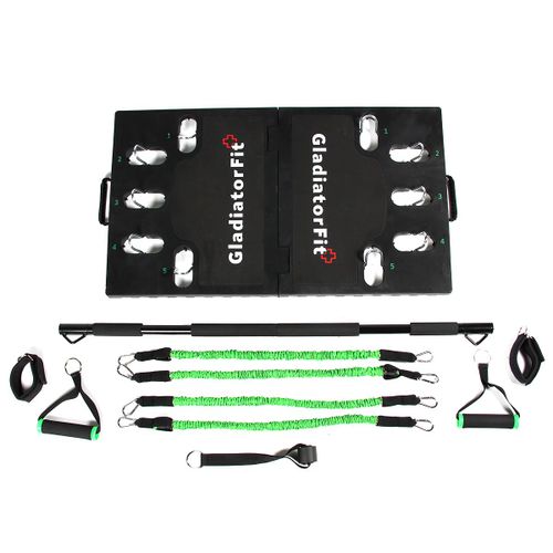 Kit Musculation À L'élastique Avec Planche Exercices Poids Du Corps