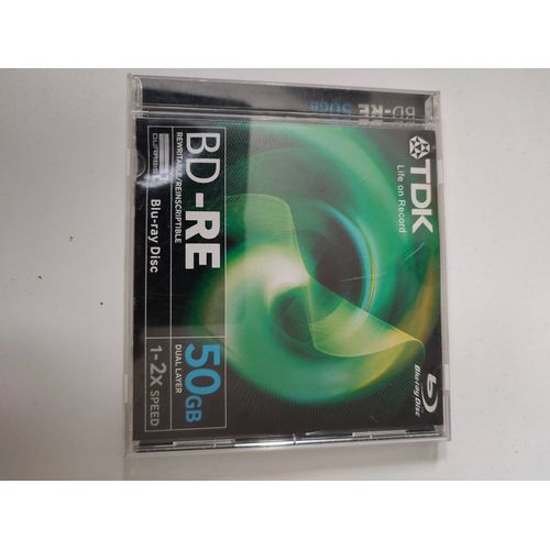 TDK - BD-R DL - 50 Go 2x - boîtier CD