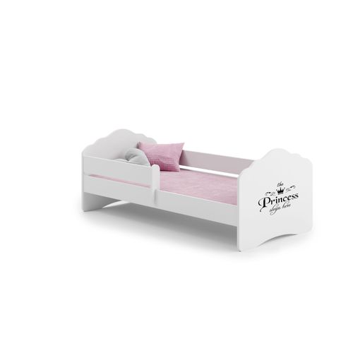 Lit Enfant + Matelas + Barriere De Securite 140x70