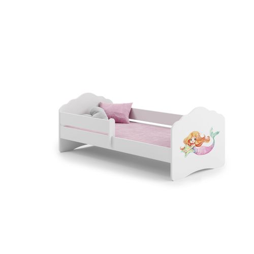 Lit Enfant + Matelas + Barriere De Securite 140x70