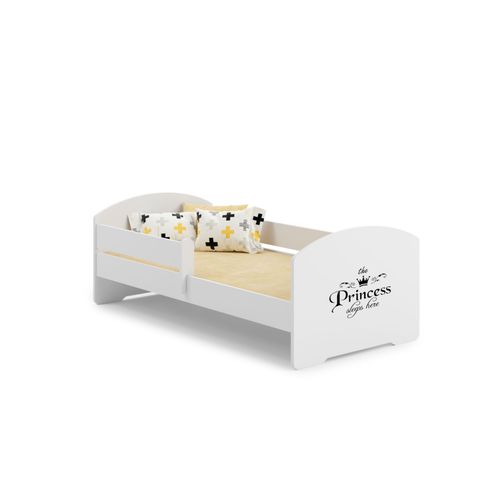 Lit Enfant + Matelas + Barriere De Securite 140x70