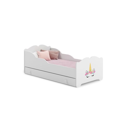 Lit Enfant + Tiroir + Matelas 140x70