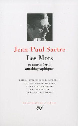 Les Mots - Et Autres Écrits Autobiographiques | Rakuten