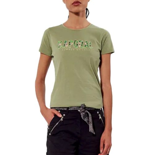 T Shirt Kaporal Kecil Tileul Femme Kaki