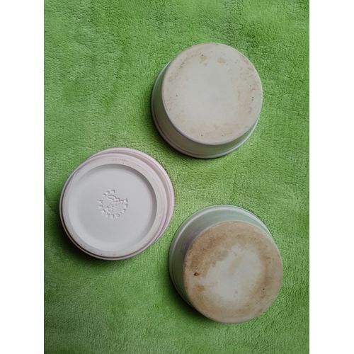 Lot De 3 Coupelles Céramique Rose Pâle